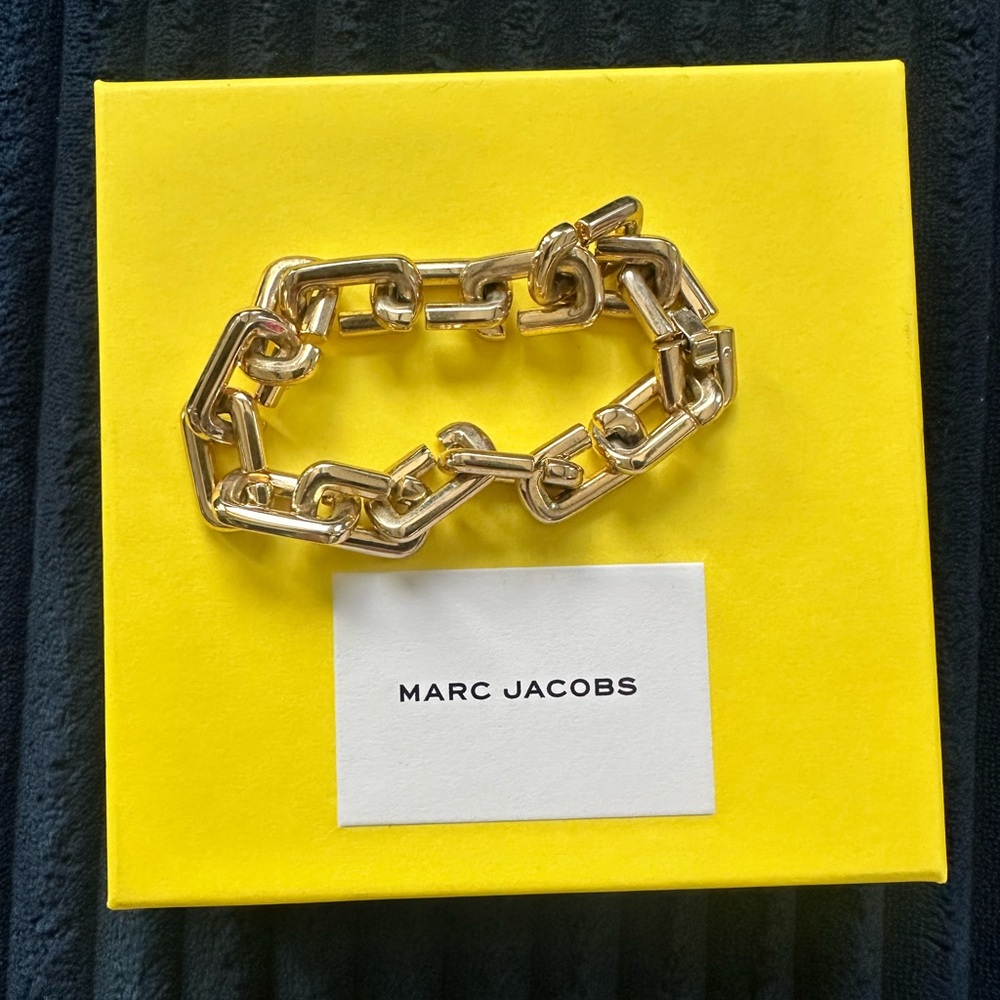 Marc Jacobs Gold Link Bracelet